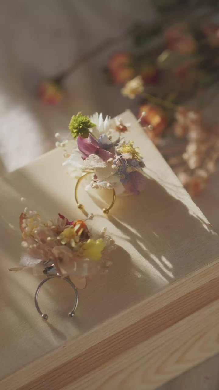 Showa Hanairo – Dried Flower Ring Workshop